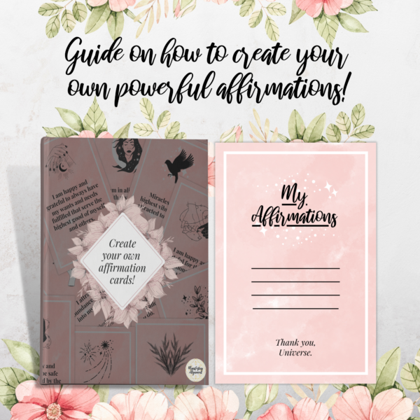 Pink Affirmation Cards Guide