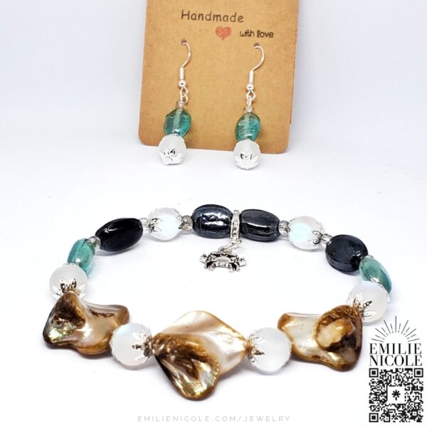 Age of Cancer (Zodiac) Jewelry Set by Emilie Nicole