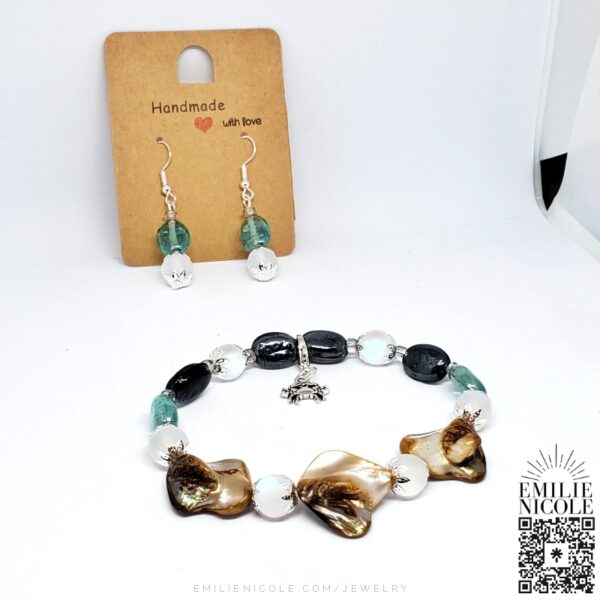 Age of Cancer (Zodiac) Jewelry Set by Emilie Nicole