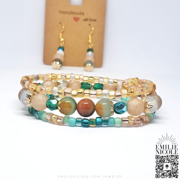 Tropical Paradise Jewelry Stack Set by Emilie Nicole