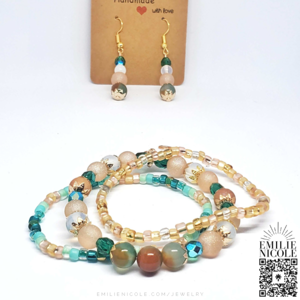 Tropical Paradise Jewelry Stack Set by Emilie Nicole