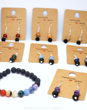 7 Chakra Bracelet Jewelry Set by Emilie Nicole