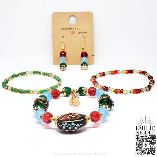 Dance of the Elements Jewelry Set by Emilie Nicole