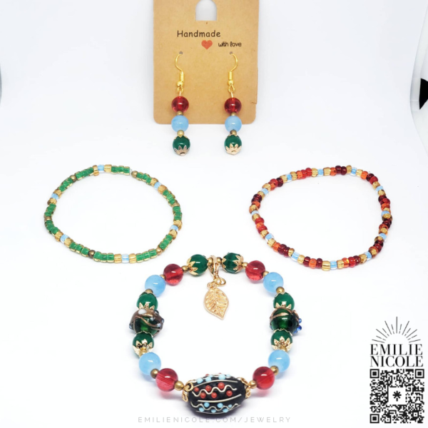 Dance of the Elements Jewelry Set by Emilie Nicole