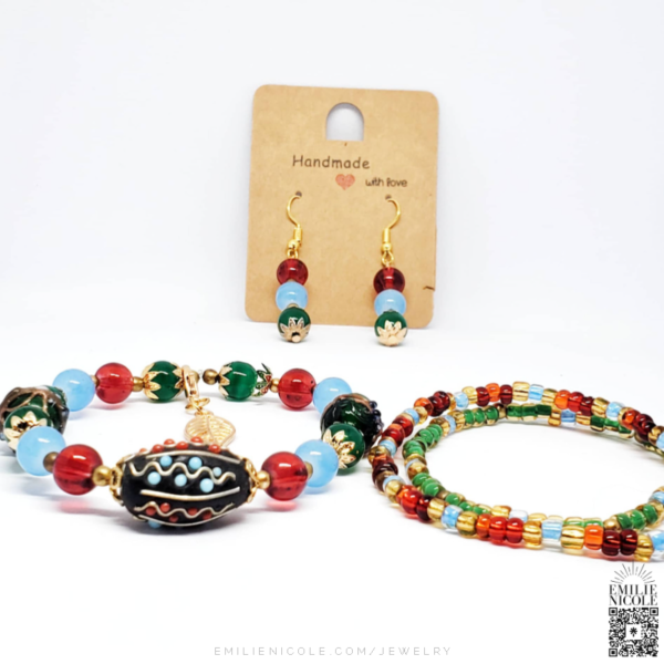 Dance of the Elements Jewelry Set by Emilie Nicole