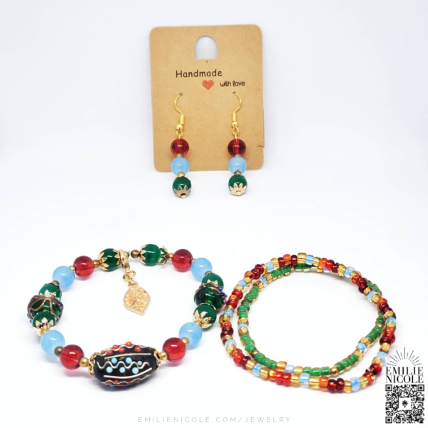 Dance of the Elements Jewelry Set by Emilie Nicole