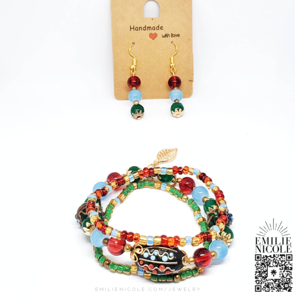 Dance of the Elements Jewelry Set by Emilie Nicole